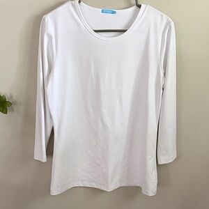 J. McLaughlin Long Sleeve Crew Neck Nylon Size: M